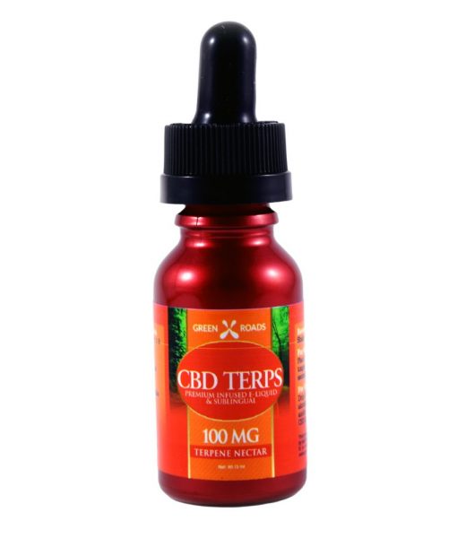 Green Roads CBD 100mg + Terpenes(Nectar)_front